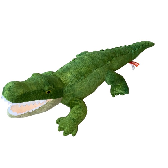 Wild Republic Alligator Plush Toy Stuffed Animal 24” - Picture 3 of 10